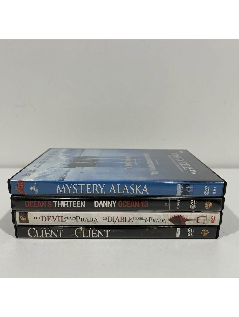 CRIME THRILLER DRAMA DVD LOT 4 Movies Ocean’s Thirteen The Client